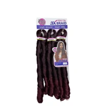 Hair Accessories - 酒紅色 - 查看 2