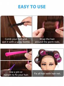 133 Pieces Hair Rollers Set Include 60 Plastic Hair Rollers, Hair Rollers, Heatless Curls, Hair Curler, Hair Products And Accessories For Barber Salon Beauty Back To School, Travel Holiday Essentials, Hair Accessories For Women, Hair Curlers, Curly Hair Brush, Rollers, Curly Hair Products, Barber, Hair Curlers, Barber Accessories, Rollers, Curly Hair Products, Curler, Rollers For Hairdressing Equipment, Accessories, Hair Curl, Curly Hair Tools, Hair Roller, Christmas,Curly Hair, Hair Curler, Hair Rollers, Heatless Curl, Heatless Curls, Rollers, Hair Curlers, Curly Hair Products, Hair Curl, Hair Roller, Rollers For Hair, Curly Hair Tools, Heatless Curlers,Hair, Accessories, Hair Products, Hair Tools, Hair Stuff, Hair Care, Curly Hair Brush, Barber, Barber Accessories, Hairdressing Equipment,Heatless Waves,Travel Essentials,Travel Essential,Hairstyle,Hairdressing