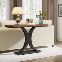 Sofa & Console Tables - Brown - View 3
