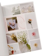 Rosy Posy Magazine B5 Vol. 01 Bullet Journal Scrapbook Stickers - Champagne - View 2