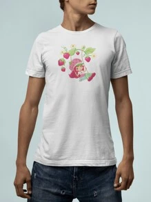 Playera Blanca De R Fresita - Blanco - Ver 3