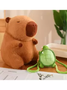 33 厘米/13 英寸可爱水豚毛绒玩具仿真水豚动漫毛绒玩具娃娃填充动物柔软娃娃毛绒玩具适合儿童生日派对用品圣诞装饰圣诞礼物家居装饰 S, 可爱毛绒玩具, 挤压柔软, 礼物, 儿童圣诞礼物, 水豚, 玩具, 圣诞节, 玩具毛绒, 生日装饰, 毛绒玩具