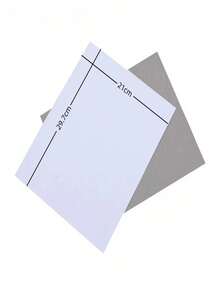 White Cardstock A4 Whiteboard Hardboard For Sketching, Outlining, Drawing, Colorful Art, Office, Home - White - View 2