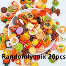 Nhựa nhiều màu  Đồ ăn mô phỏng - Hoàn hảo Đối với DIY Đồ trang sức Đồ trang trí , Kẹp tóc , Ốp lưng điện thoại , Hình chụp , Tường Đồ trang trí & Sổ lưu niệm - Nhiều màu - Xem 10