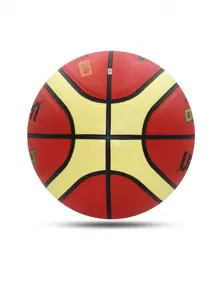 Molten Xj1000官方比賽標準訓練專用籃球,室內外防滑耐磨pu皮球 - 棕色 - 查看 2