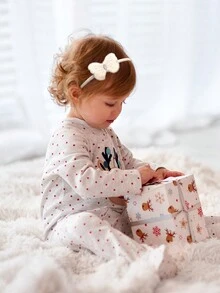 6 件秋冬大地色蝴蝶和花朵装饰头带，适合女婴，优雅婚礼派对，米色和卡其色时尚弹性头巾，带有逼真的蝴蝶装饰，冬季婴儿发饰 - 彩色 - 查看 3