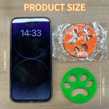 Silicone Lint Roller Dust Remover For Clothing, Home, Pet, Hair, Dryer Balls - Blue - View 7