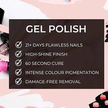 10ml Big Bottle Red Color Shimmering Glitter Semi-Permanent Gel Nail Polish, Transparent Jelly Gel Nail Polish, Cured By Uv/Led Lamp Nail Dryer, Suitable For Salon And Home Diy Nail Art, Christmas Party - Rad Romanc - View 2