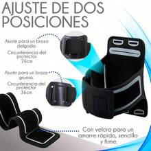 1 Pieza Brazalete Deportivo Unisex de 5.5 Pulgadas para Correr, Bolso para Brazo para Celular - Rosa - Ver 7