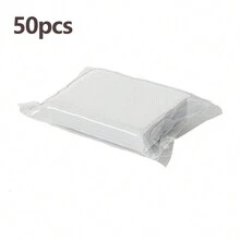 1pc Magic Brush/50pcs Disposable Replacement Cloth, Disposable Oil Stain Removal Brush For Kitchen, Slouchy Cleaning Tool For Table Cleaning, Convenient And Efficient, Cleaning Accessory & Tool - 50 Pieces Of Disposable Wipes - View 2