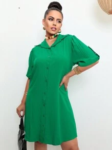 Women Blouses - màu xanh lá - Xem 6