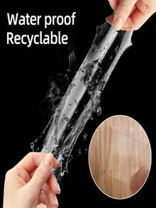 60入組可重複使用雙面膠帶,防水不留痕,可拆卸和多功能,適用於相片牆、海報、春聯、地板和地毯。 - 透明 - 查看 4