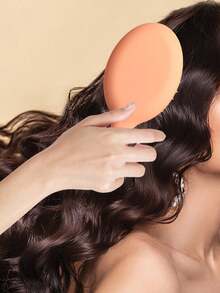 Handmade Creamy Bead Air Cushion Comb For Diy Volumizing, Anti-Static, Portable - Green - View 6