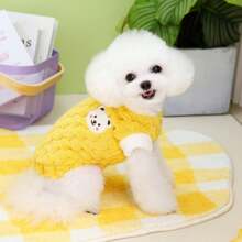 Pet Clothes, Dog Autumn/Winter Outfits, Teddy/Cat Thick Vest Jacket, Small Dog Clothes, Wholesale