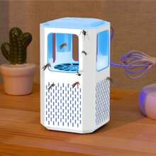 1入組usb供電室內靜音攜帶式蚊子驅除器 - 藍色 - 查看 1