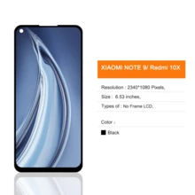 LCD顯示屏觸控屏組件，適用於小米Redmi Note 9 / Redmi 10x 4g 6.53英寸LCD M2003j15sg M2003j15sc - 黑色有框 - 查看 3