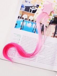 1入組可愛公主五角星卷髮擴展給孩子,多色,髮夾和辮子髮飾 - 彩色 - 查看 7