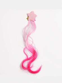 1入組可愛公主五角星卷髮擴展給孩子,多色,髮夾和辮子髮飾 - 彩色 - 查看 1