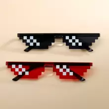 2szt Mozaika Pojedynczy/Podwójny Rząd Dekoracji Modne Okulary, Modny Styl Akcesoria Plażowe Okulary Odcienie Na Letnie Wakacje Na Plaży, Na Zewnątrz, Podróże