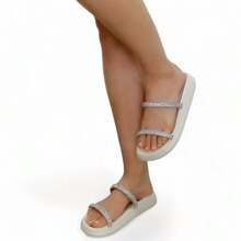 Women Flat Sandals - 白關 - 查看 2