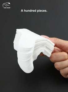 100pcs M-Triangle Shaped Dry Disposable Nose Strips With Storage Box, Breathable Skin Care Nose Strips Moisturizing Nourishing DIY Nose Paper Nasal Strips Nose Patches Soften Liquid-Free Home Beauty Salon Use Nose Strip Patch, Nose Strips For Blackhead Removal, Deep Cleansing Pore Strips, Lightweight Fit Flexible Non Woven T Zone Skin Care