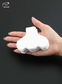 100pcs M-Triangle Shaped Dry Disposable Nose Strips With Storage Box, Breathable Skin Care Nose Strips Moisturizing Nourishing DIY Nose Paper Nasal Strips Nose Patches Soften Liquid-Free Home Beauty Salon Use Nose Strip Patch, Nose Strips For Blackhead Removal, Deep Cleansing Pore Strips, Lightweight Fit Flexible Non Woven T Zone Skin Care