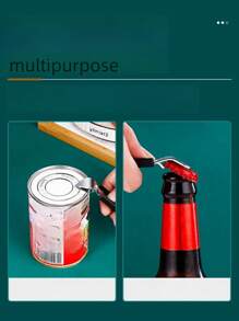 1pc Multi-Functional Bottle Opener, Can Opener, Bottle Opener, Opener Knife
