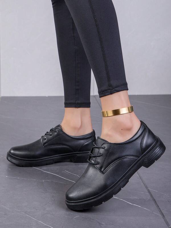 Zapatos De Trabajo Para Mujer, Antideslizantes, Impermeables Y De Suela Suave Para Invierno