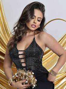 Women Jumpsuits - 黑色 - 查看 4