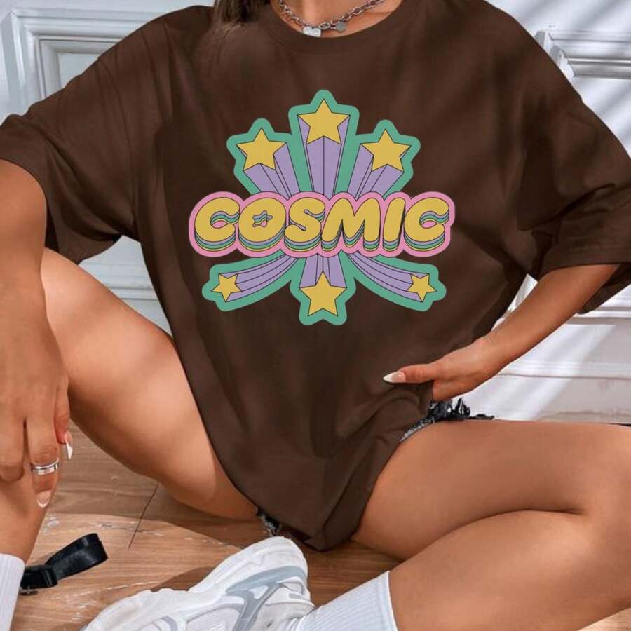 Women T-Shirts - Rỉ Nâu - Xem 1