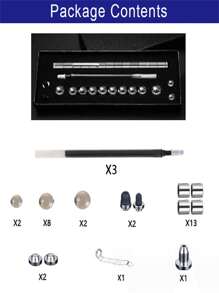 iTechjoy Magnetic Fidget Pen - Relieve Stress & Stay Focused - Gold - View 4