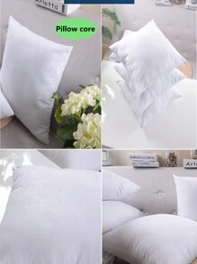 Bộ 4 vỏ gối Giáng sinh màu xanh lam 18 X 18 inch, vỏ gối sofa vải lanh vuông, trang trí chủ đề Giáng sinh, quà tặng tốt nhất - Xanh và trắng - Xem 11