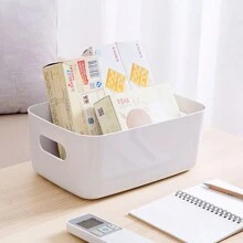 1個桌面收納盒,化妝品收納盒,雜物整理盒,收納籃 - 彩色 - 查看 7