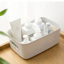 1個桌面收納盒,化妝品收納盒,雜物整理盒,收納籃 - 彩色 - 查看 4