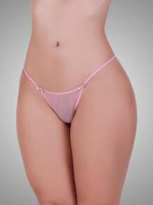 Women Thongs - Màu Hồng baby - Xem 1