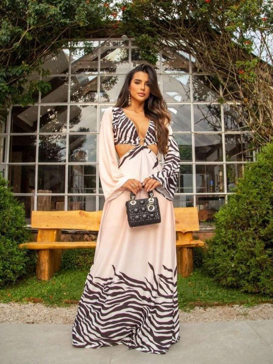 Women Dresses - 白色 - 查看 1