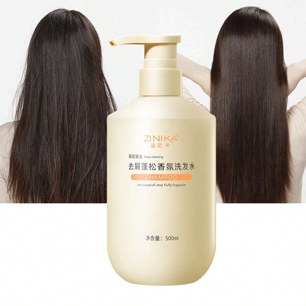 500ml Dandruff Removing & Volumizing Scented Shampoo, Solve Oily Scalp Problem, Enriched With Active Cold Brewed Formula, Deep Cleansing, Oil Control & Dandruff Removal, Adds Hair Shine, Reduces Split Ends