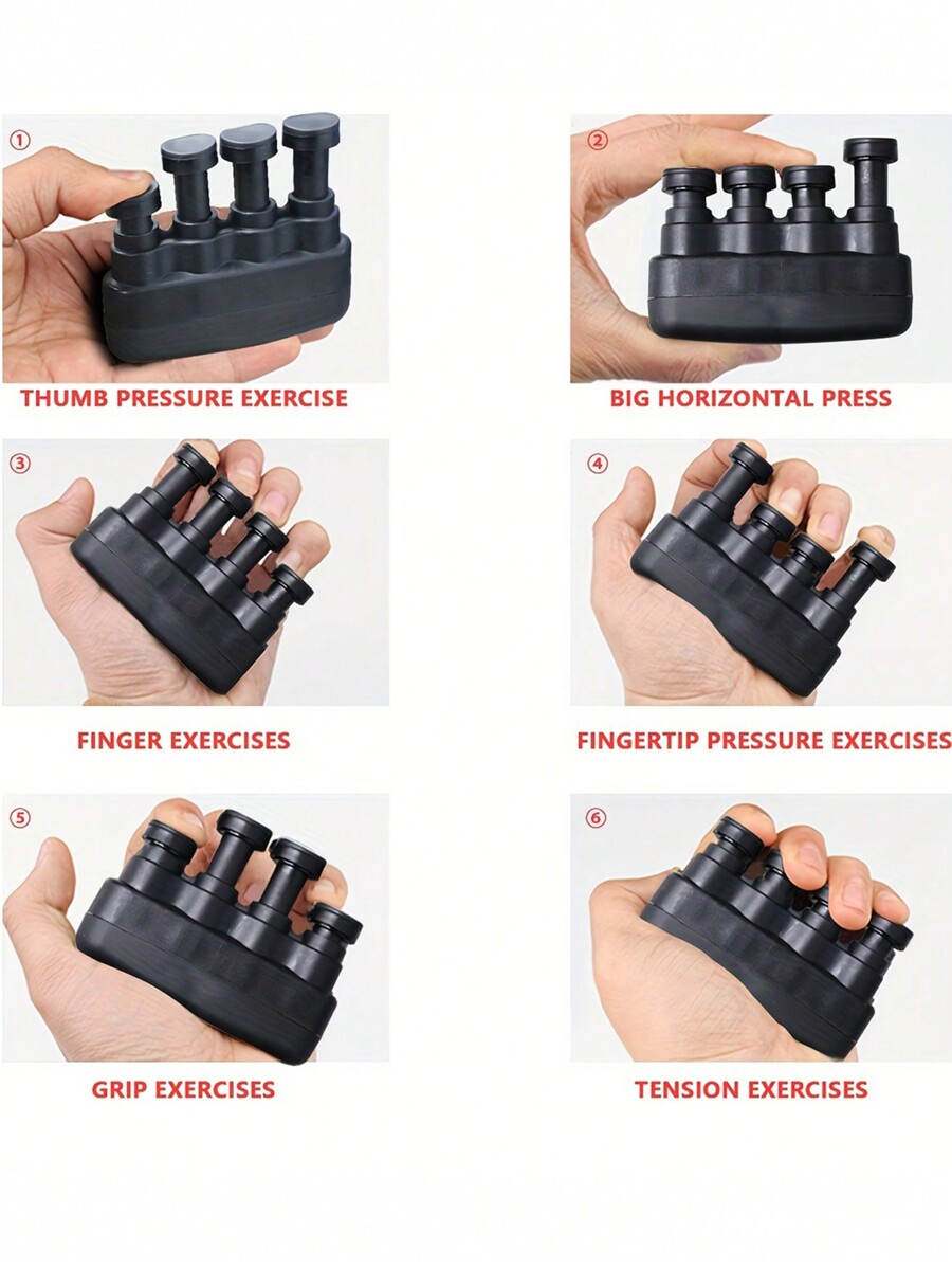 2023 New Finger Exerciser And Grip Strength Trainer For Hand And Guitar