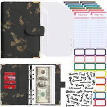 Shendy Vendy A6 Planner Folder Notebook Agenda Pocket Organizer - Black - View 1