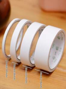 High Viscosity Double-Sided Tape For Office And Student Use, No Residue, Hot Melt, White Strong Adhesive Tape, Transparent, 5mm/10mm/20mm/30mm