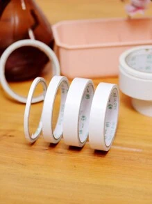 High Viscosity Double-Sided Tape For Office And Student Use, No Residue, Hot Melt, White Strong Adhesive Tape, Transparent, 5mm/10mm/20mm/30mm