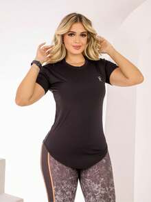 Women Racing Clothes - 黑色 - 查看 2