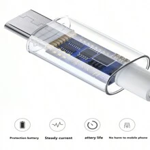 1 Stück USB Typ C Ladekabel, USB A zu USB C Schnellladekabel Typ C Datensynchronisationskabel, kompatibel mit 15/15 Plus/15 Pro/15 Pro Max, kompatibel mit Galaxy A14 5G A13 A54 A53 S25 S24 S23 S22 Ultra S21 S20 A23 A24 A03s 7Pro 6 Moto Android Handy Ladekabel