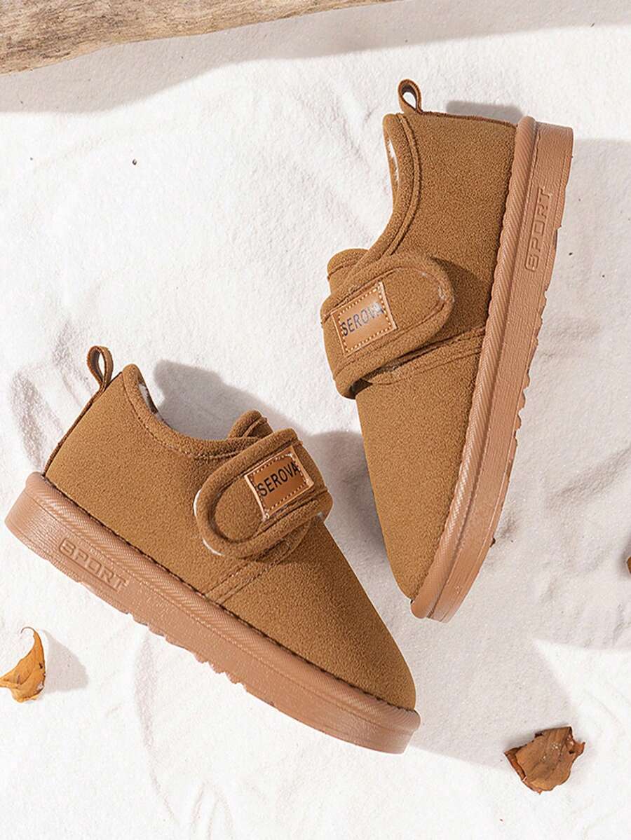 New Winter LowCut Snow Boots With Plush Lining For Kids SHEIN USA