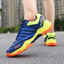 聖誕正品男女專業網球鞋防滑時尚舒適休閒情侶健身房男女運動鞋透氣牛筋鞋底運動鞋網布學生訓練鞋運動 - 霧霾藍 - 查看 8