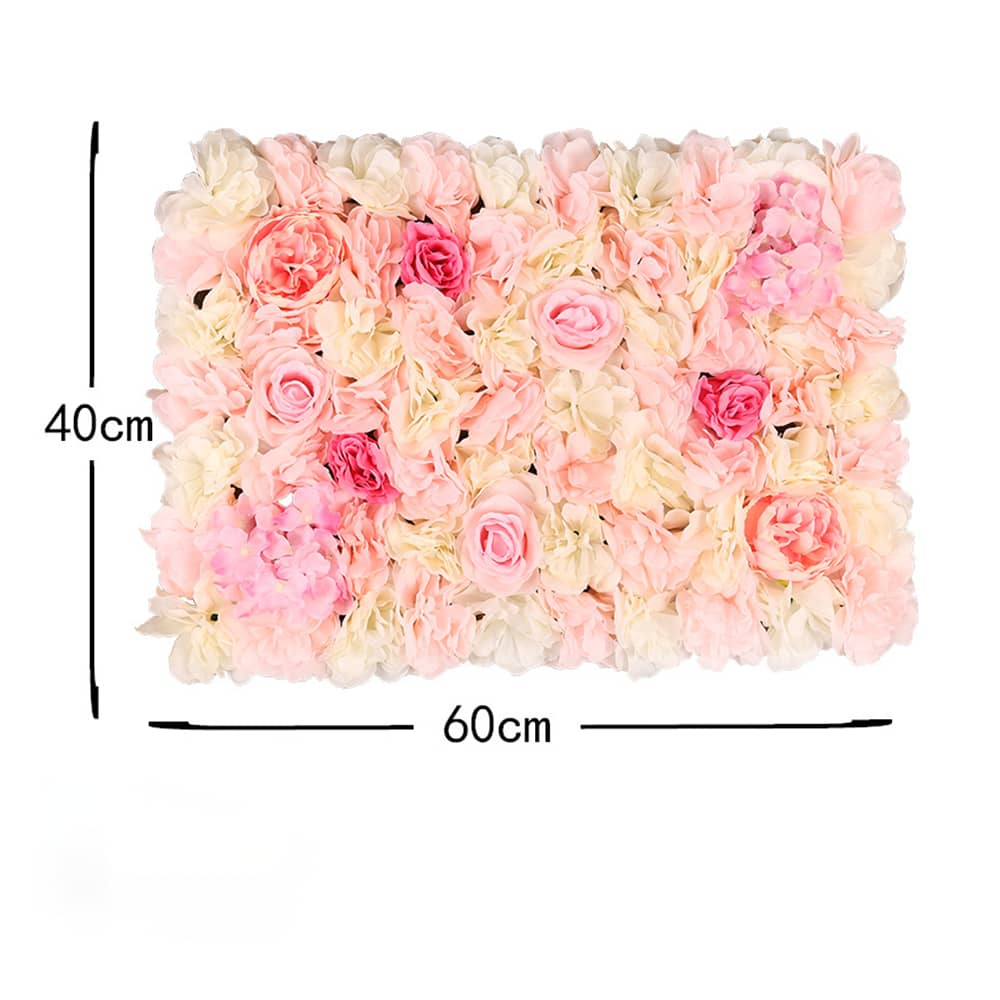 Pink Rose Blush Blooms Decor Flower Panels For Flower Wall 24 Inch By