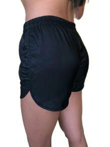 Women Shorts - 黑色 - 查看 1