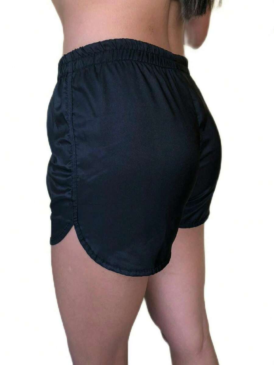 Women Shorts - 黑色 - 查看 1