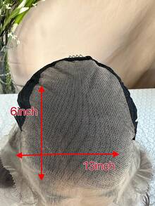 28英寸長波浪合成髮假髮,帶13*6蕾絲前髮,可覆蓋整個頭部 - 棕色 - 查看 8