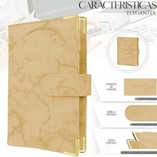 Shendy Vendy A6 Planner Folder Notebook Agenda Pocket Organizer - Yellow - View 2
